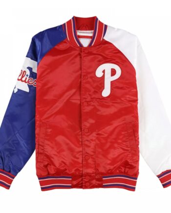 Philadelphia Phillies Hometown Varsity Satin Jacket