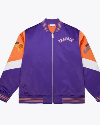 Phoenix Suns Throw It Back Heavyweight Satin Jacket