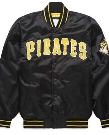 Pittsburgh Pirates Classic Black Satin Jacket