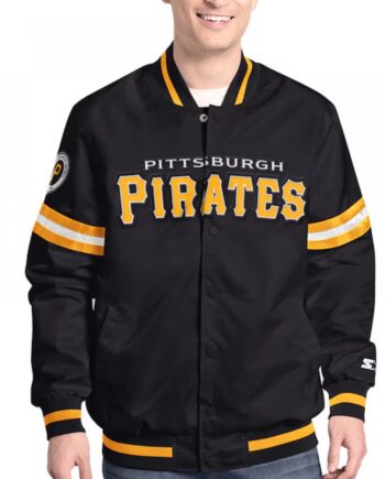 Pittsburgh Pirates Varsity Scout Satin Jacket
