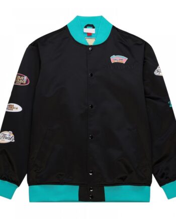 San Antonio Spurs OG 3.0 Lightweight Black Satin Jacket