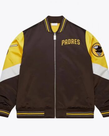 San Diego Padres Throw It Back Heavyweight Satin Jacket