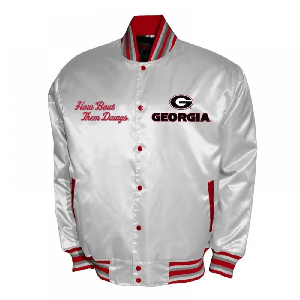 Franchise Club Georgia Bulldogs Satin Jacket