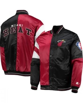 Miami Heat 75th Anniversary Leader Jacket