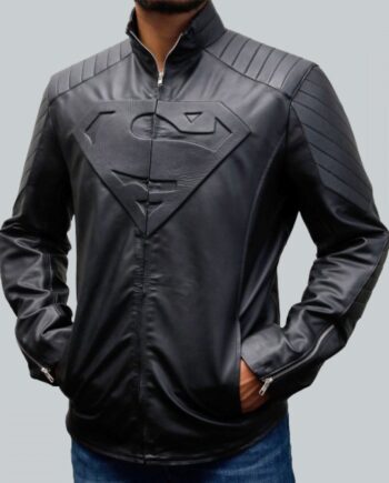 Superman Smallville Black Jacket