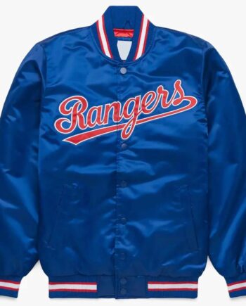 Texas Rangers Classic Royal Satin Jacket