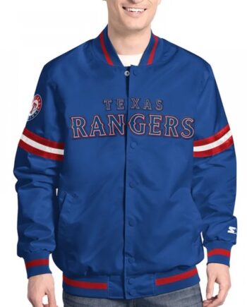Texas Rangers Varsity Scout Satin Jacket