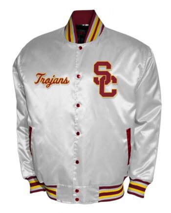 USC Trojans Club Satin Jacket