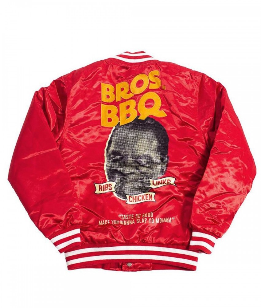 Headgear Classics Bros Bbq Red Satin Jacket