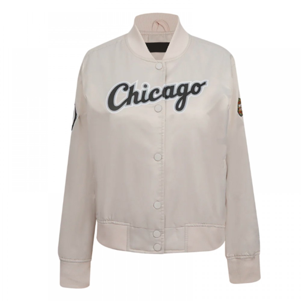 Classic Chicago White Sox Satin Jacket