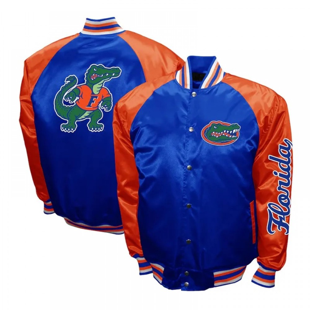 Florida Gators The Game Royal Satin Jacket