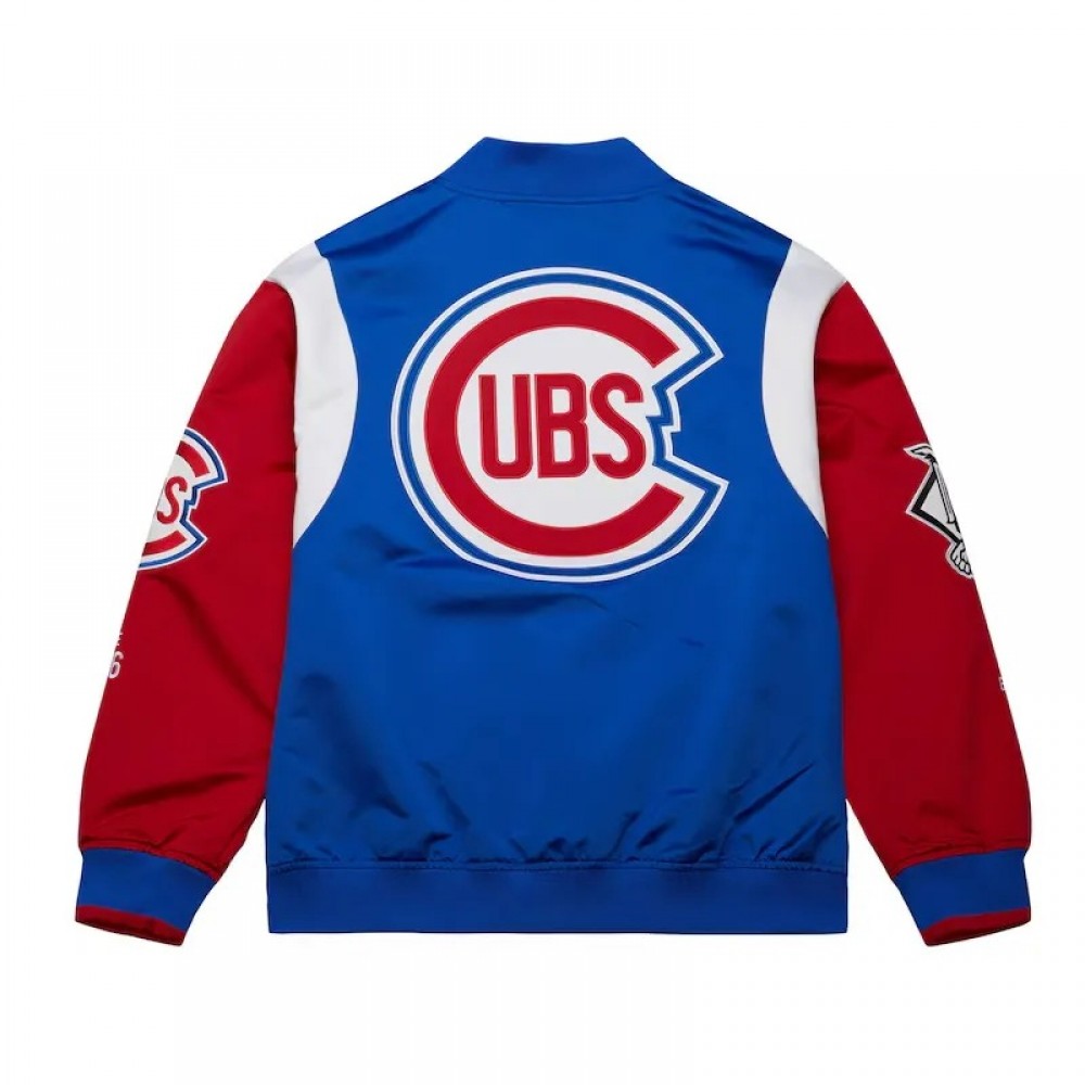 Chicago Cubs Cooperstown Team Origins Satin Jacket