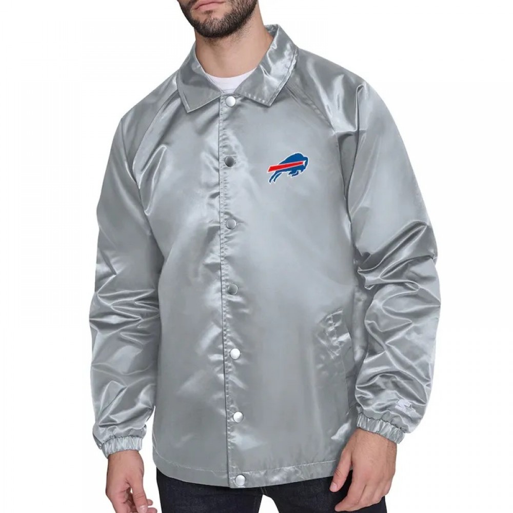 Buffalo Bills Retro Logo Coaches Jacket