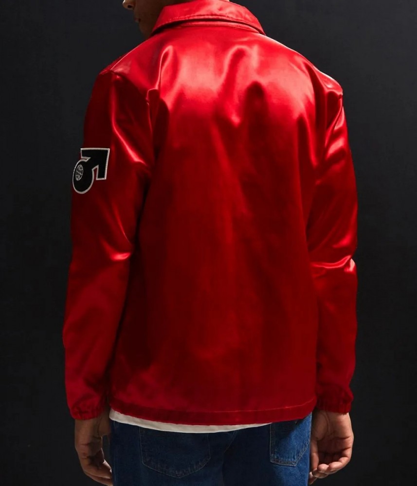 Field Flannels Seattle Rainiers Satin Windbreaker