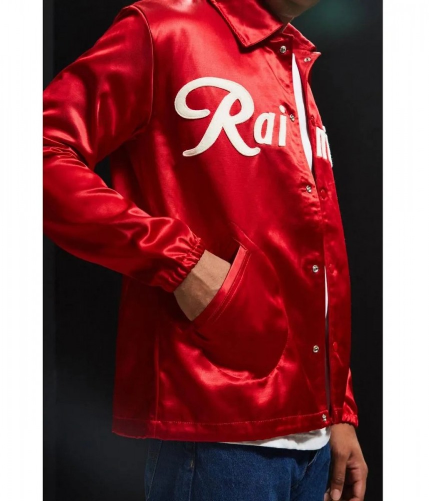 Field Flannels Seattle Rainiers Satin Windbreaker