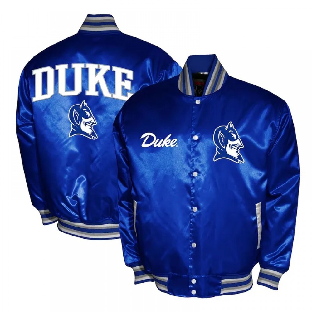 Duke Blue Devils Tide Club Satin Jacket