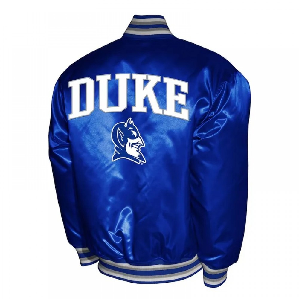 Duke Blue Devils Tide Club Satin Jacket