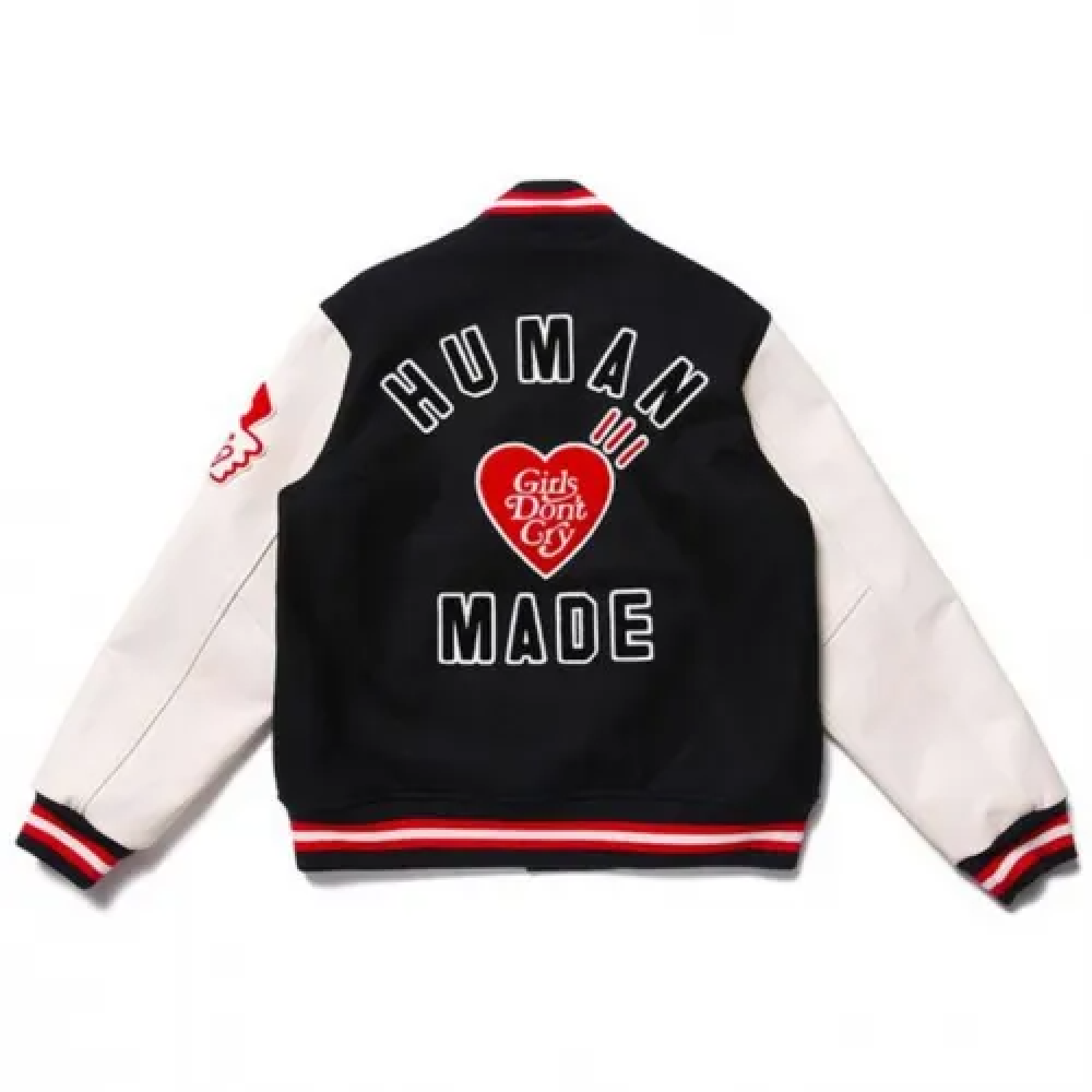 Girls Don’t Cry Human Made Dry Alls Varsity Jacket
