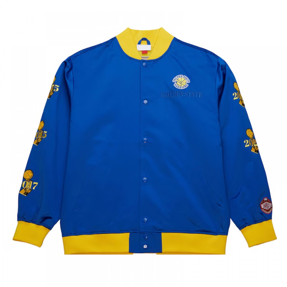 Golden State Warriors OG 3.0 Lightweight Royal Satin Jacket