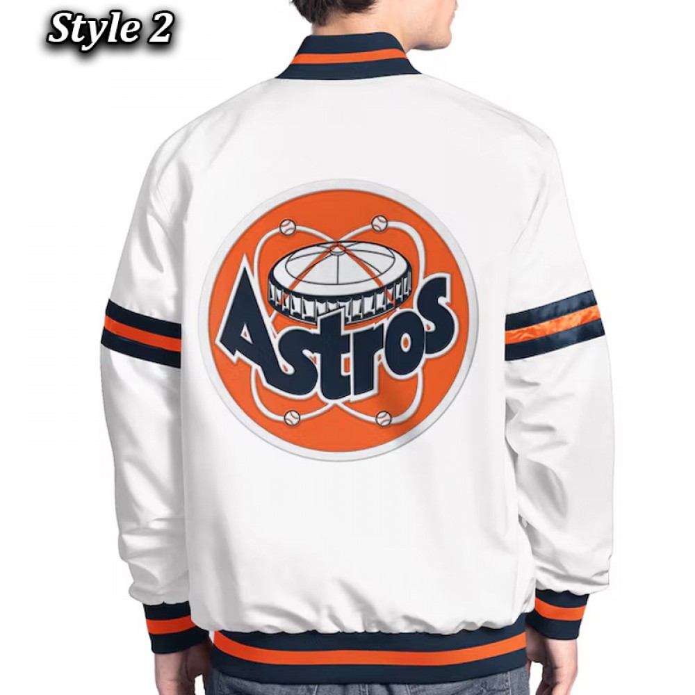 Houston Astros Varsity Scout Satin Jacket