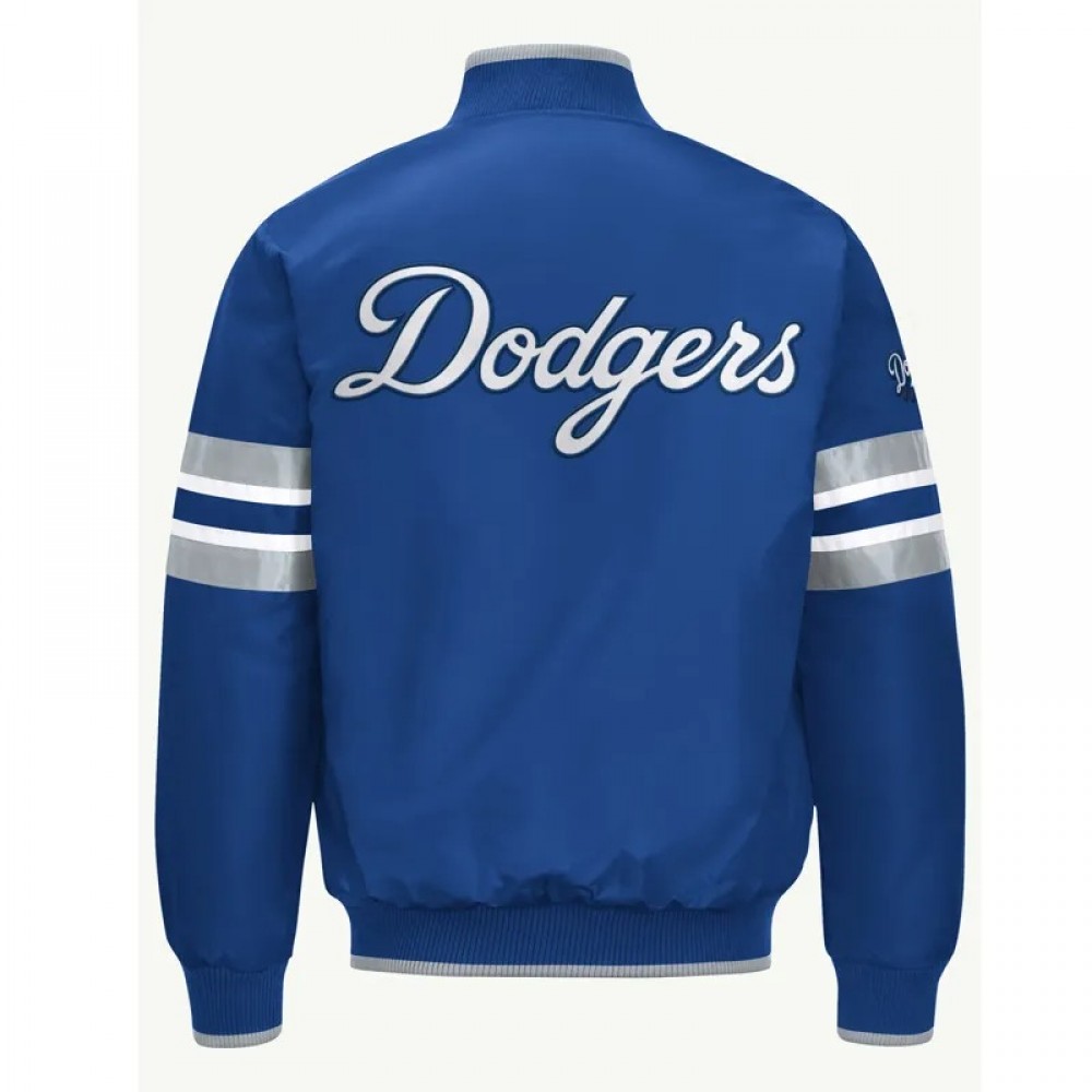 LA Dodgers Scout I Royal Satin Jacket