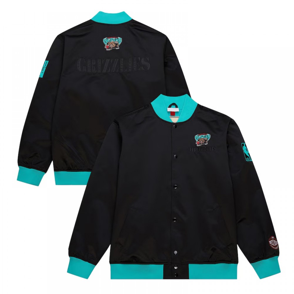Memphis Grizzlies OG 3.0 Lightweight Black Satin Jacket