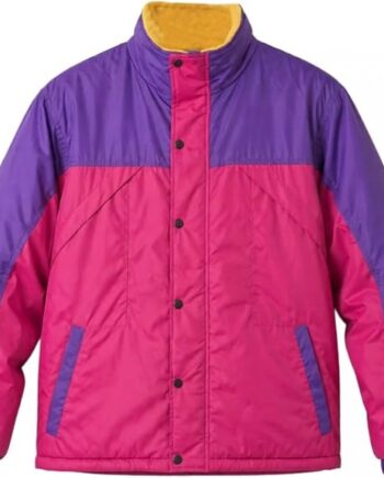 Oliver Tree 90s Retro Colorblock Windbreaker Jacket