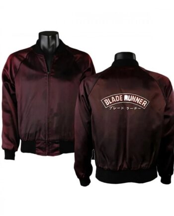 Blade Runner Crew 1982 Maroon Jacket