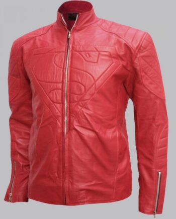 Smallville Season 10 Superman Leather Jacket