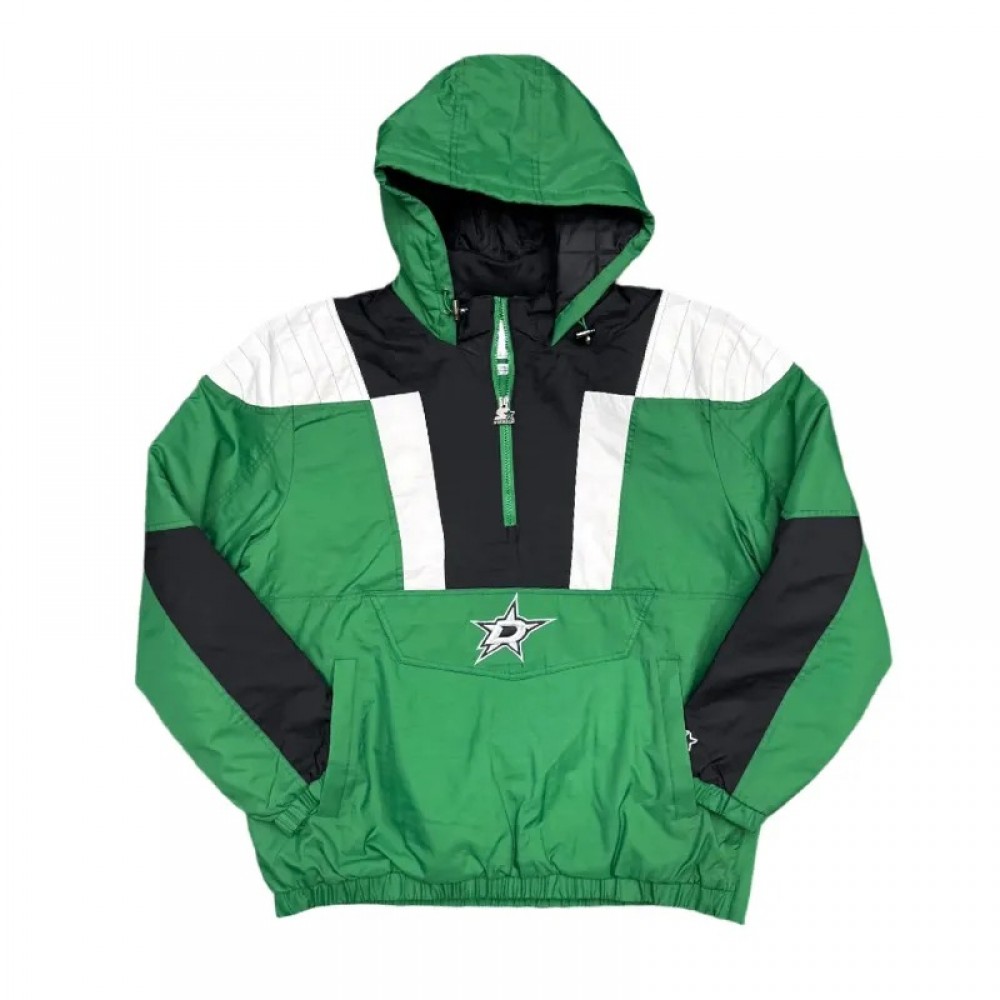 Dallas Stars Charger Half-Zip Pullover Jacket