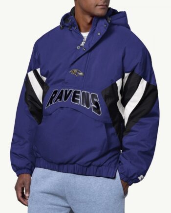 Line Up Breakaway Baltimore Ravens Pullover Jacket