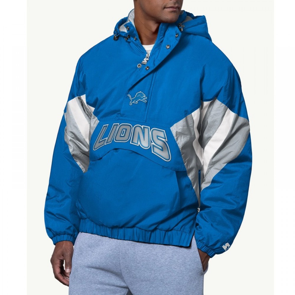Line Up Breakaway Detroit Lions Pullover Jacket