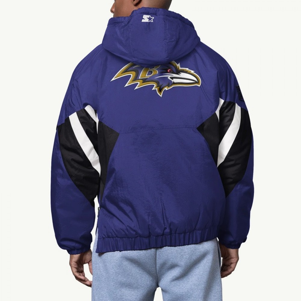 Line Up Breakaway Baltimore Ravens Pullover Jacket